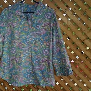 Plus size women's blouse size 2X